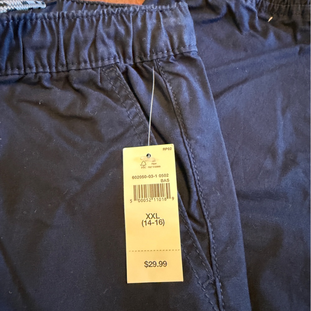 GAP Kids Navy Elastic Waist Pants